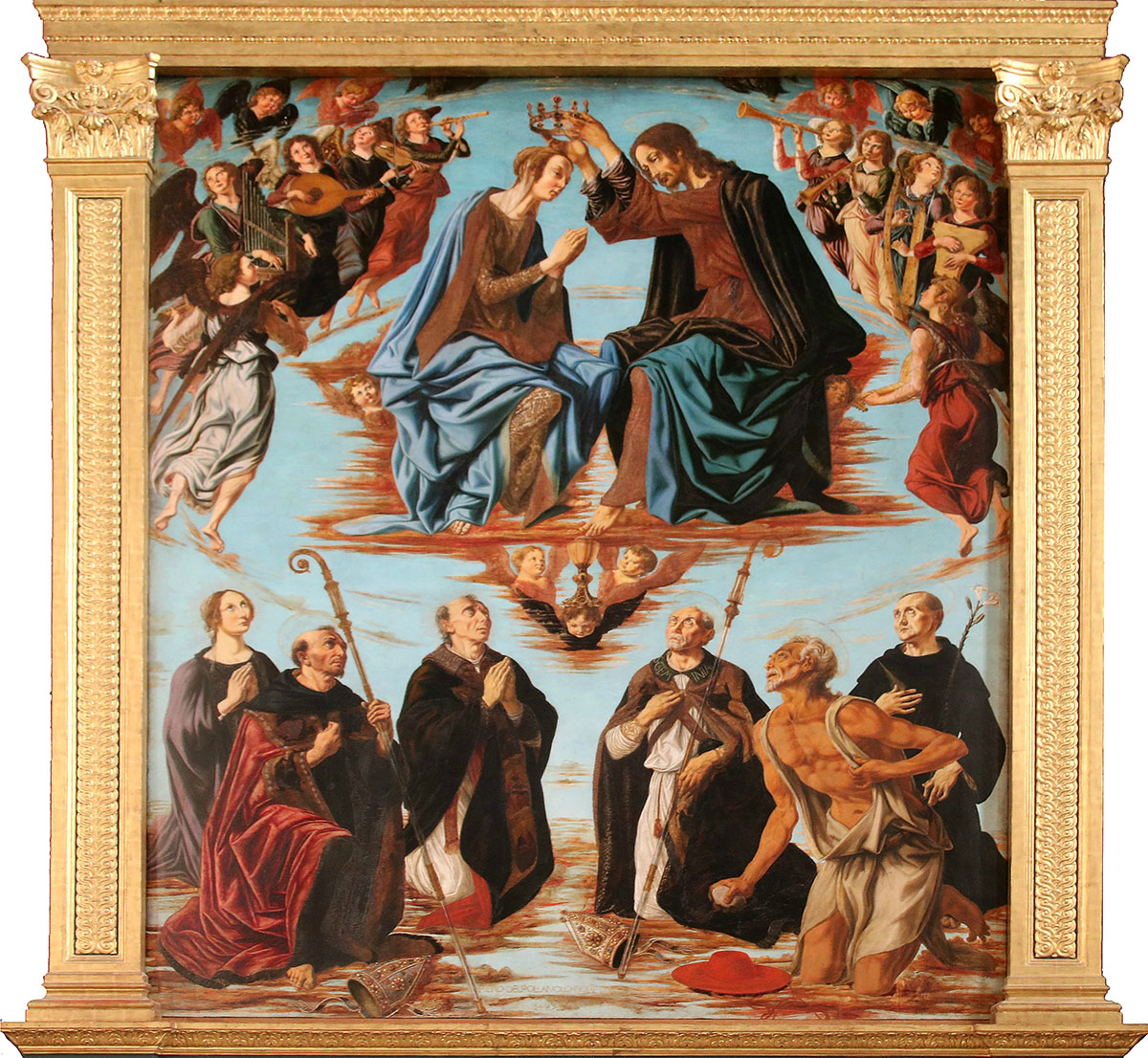 coronation of the virgin